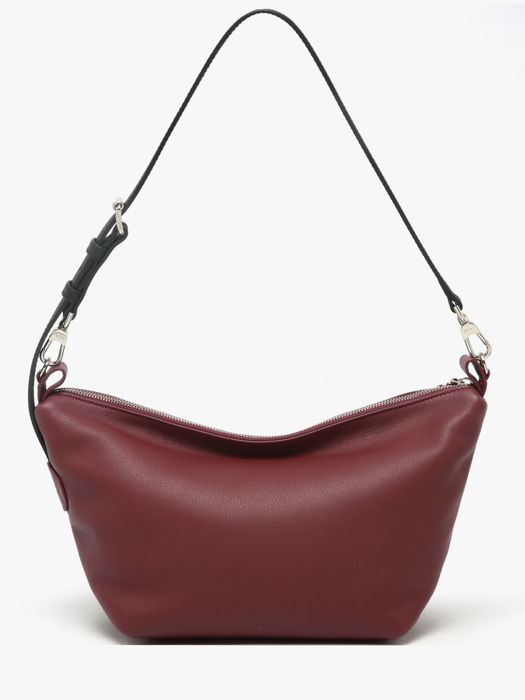 Longchamp Besace longchamp cuir Sacs porté travers Violet