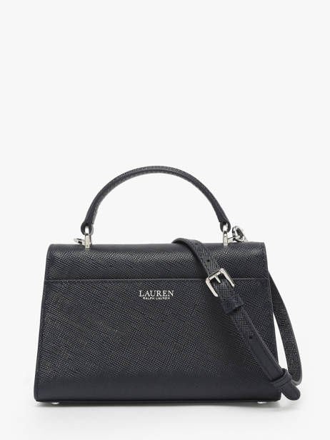 Sac Porté Main Farrah Cuir Lauren ralph lauren Bleu farrah 31966765 vue secondaire 3