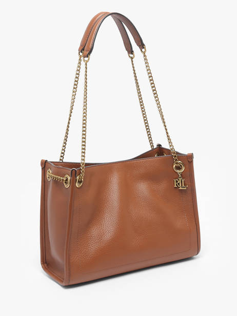 Sac Porté épaule Bradley Cuir Lauren ralph lauren Marron bradley 31980173 vue secondaire 1