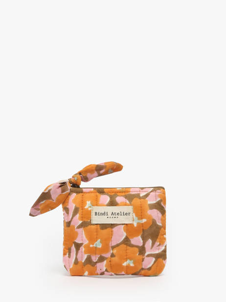 Porte-monnaie Bindi atelier Multicolore floral PM