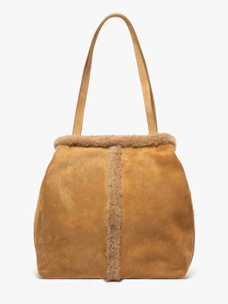 Sac Porté épaule Cabas Cuir Vanessa bruno Beige cabas 10V40873