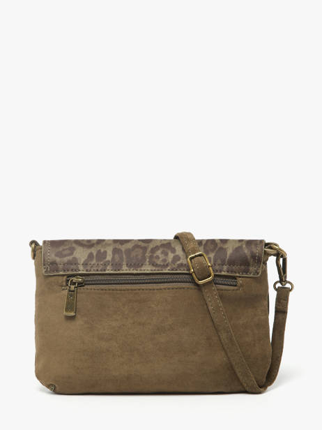 Sac Bandoulière Leopard Miniprix Vert leopard 19623 vue secondaire 3