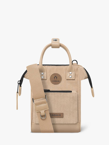 Sac Nano Bag 1 Compartiment Cabaia Beige adventurer NANOBAG