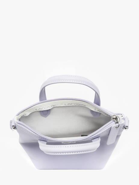 Sac Bandoulière L.12.12 Concept Lacoste Violet l.12.12 concept NF2609PK vue secondaire 2