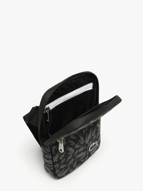 Sac Bandoulière Lacoste Noir lcst NH5087TX vue secondaire 2