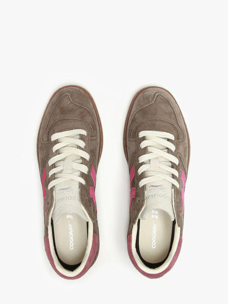 Sneakers Goal En Cuir Coolway Marron men 8623594 vue secondaire 3