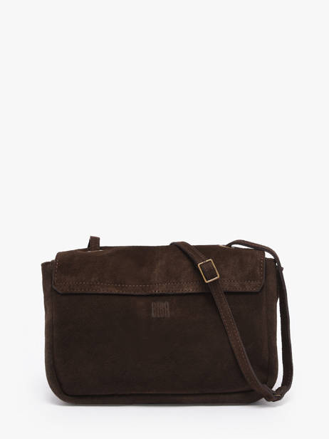 Sac Bandoulière Leather Cuir Biba Marron leather HAZ1L vue secondaire 3