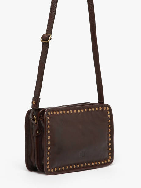 Sac Bandoulière Leather Cuir Biba Marron leather RAL1L vue secondaire 1