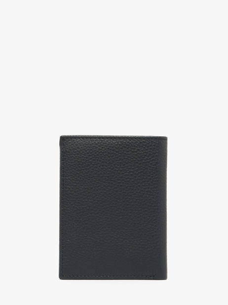 Porte-cartes Cuir Hugo boss Bleu grained HLE416N vue secondaire 2