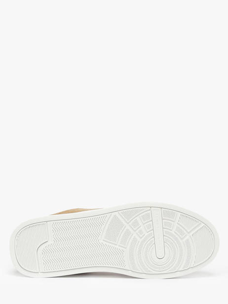 Sneakers En Cuir Tommy hilfiger Marron men 5716AEI vue secondaire 4