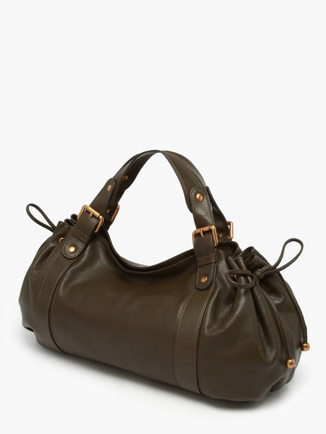 Sac Porté épaule Icone Cuir Gerard darel Vert icone DCS01410 vue secondaire 2