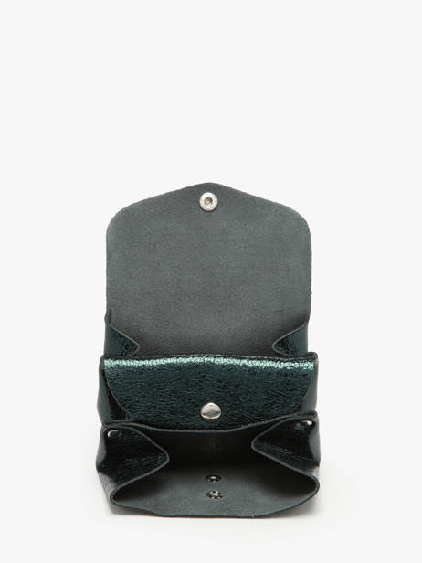 Porte-monnaie Le Gustave M Cuir Paul marius Vert minuit GUSTMMIN vue secondaire 1