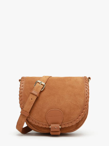 Sac Bandoulière Bobo S Cuir Paul marius Marron vintage S