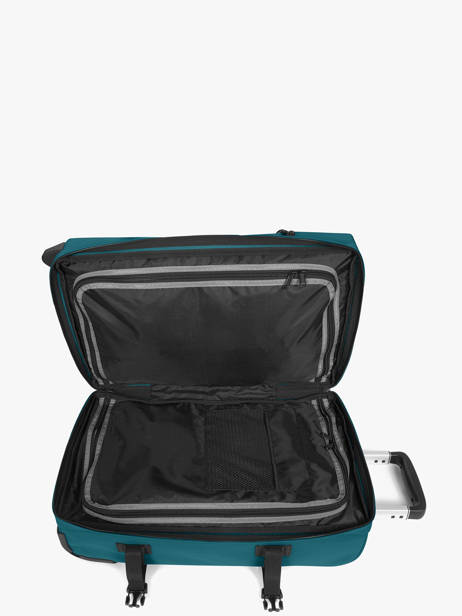 Valise Cabine Eastpak Bleu authentic luggage EK0A5BA7 vue secondaire 3