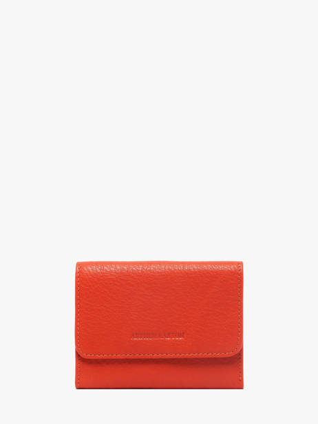 Porte-monnaie Ange Cuir Arthur & aston Orange ange 316