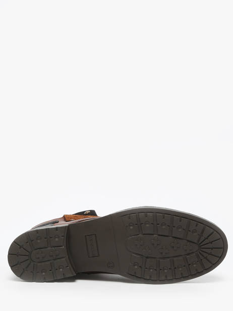 Bottines Yedos En Cuir Redskins Marron men YEDOS