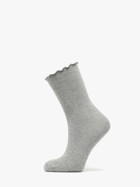 Chaussettes Pieces Gris girl 17149458