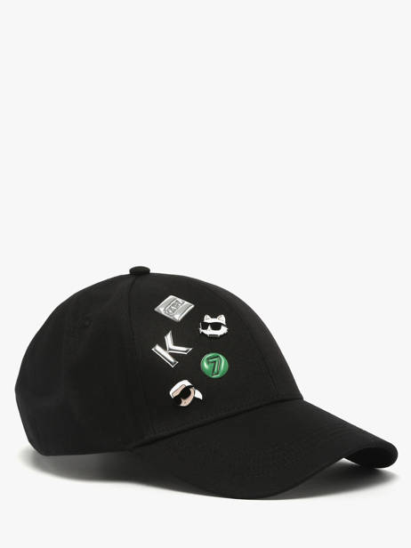 Casquette Ikon Multi Pin Karl lagerfeld Noir k ikon B1W33019 vue secondaire 1