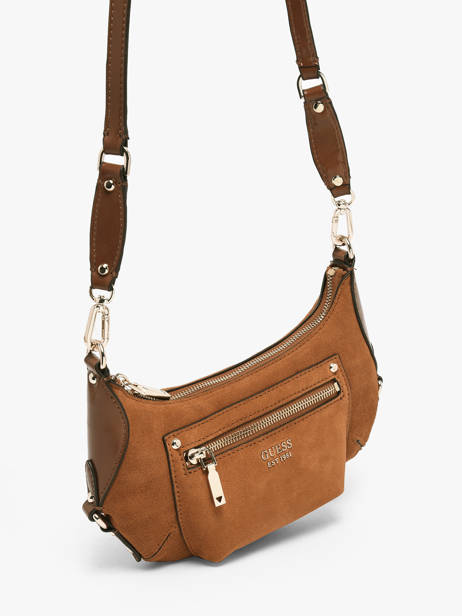 Sac Bandoulière Marsha Cuir Guess Marron marsha SG950172 vue secondaire 2