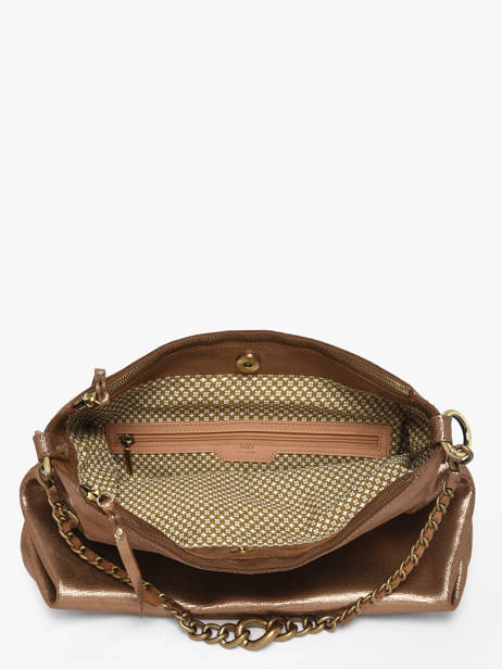 Sac Bandoulière Vintage Cuir Mila louise Marron vintage 3822RX vue secondaire 3