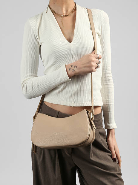 Sac Bandoulière Dune Cuir Lancaster Beige dune 94 vue secondaire 1