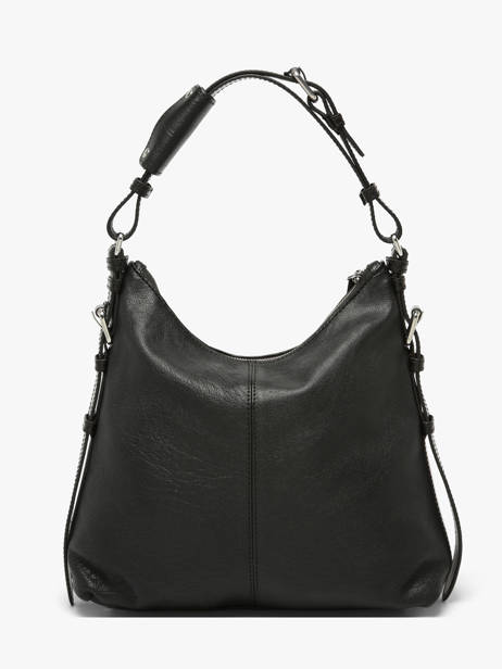 Sac Porté épaule Vintage Cuir Paul marius Noir vintage ELLIOTHB vue secondaire 5