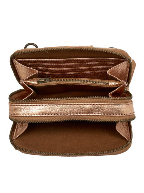 Sac Banane/bandoulière Paula Cuir Paul marius Or vintage PAULA vue secondaire 2