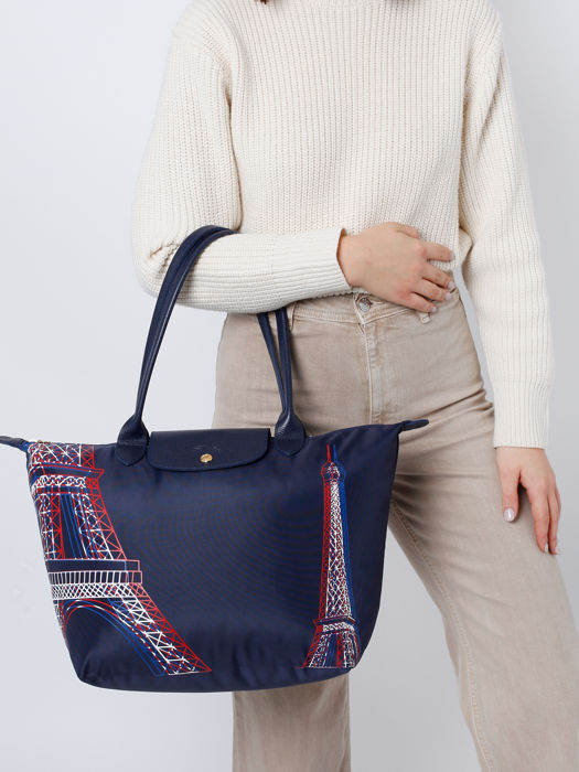 Longchamp Tarpolino Besaces Bleu
