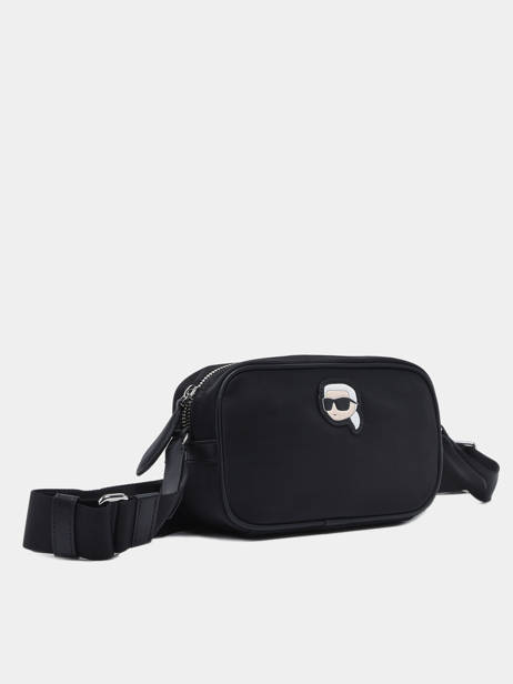 Sac Bandoulière K Ikonik 2.0 Nylon Karl lagerfeld Noir k ikonic 2.0 230W3050 vue secondaire 1