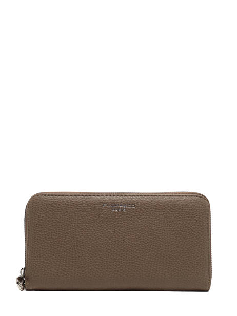 Portefeuille Classic Miniprix Marron grained H1689